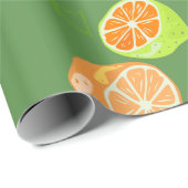 leuke citroenen , citrus  Inpakpapier (Rol Hoek)