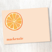 Leuke Citrus Sinaasappel Slice Gepersonaliseerde A Post-it® Notes