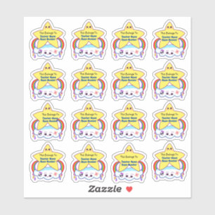 Leuke Classroom Vinyl Sticker Labels