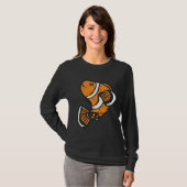 Leuke clownvis t-shirt (Voorkant volledig)
