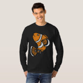 Leuke clownvis t-shirt (Voorkant volledig)