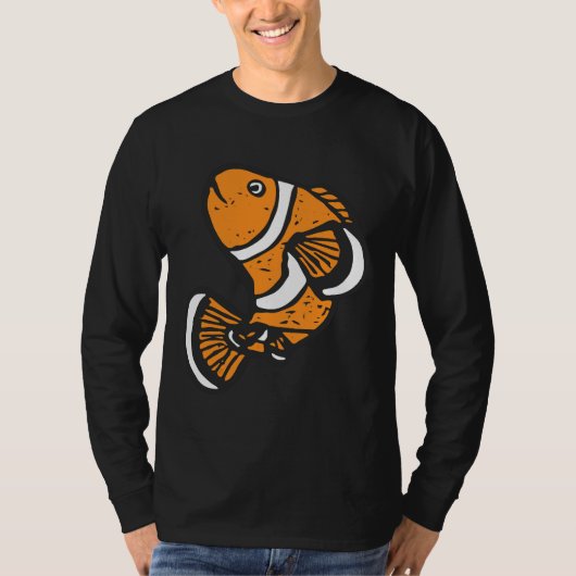 Leuke clownvis t-shirt (Voorkant)