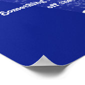 Leuke Co-ed luier Baby shower activiteit Poster (Hoek)