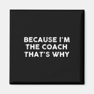 Leuke Coach Sport Football Basketbal Voetbal Hocke Magneet