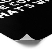 Leuke Coach Sport Football Basketbal Voetbal Hocke Poster (Hoek)