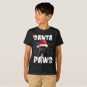 Leuke Cockapoo Christmas Lights Tree Hondenliefheb T-shirt (Voorkant volledig)