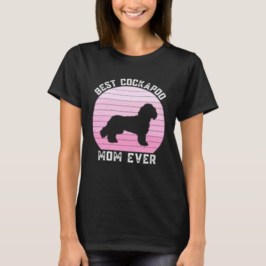 Leuke Cockapoo Moeder Voor Vrouwen Cockapoo Hond M T-shirt (Voorkant)