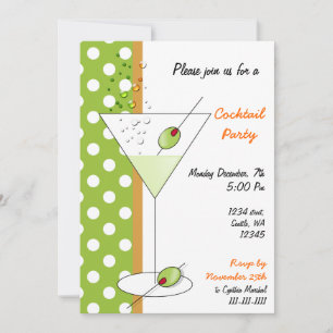 leuke Cocktailparty uitnodiging