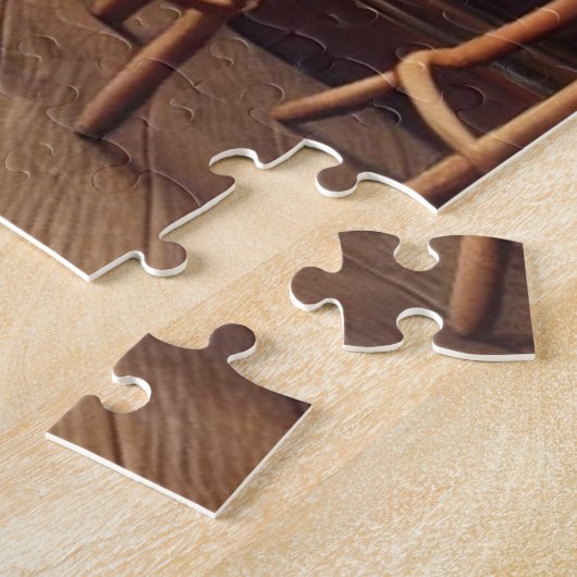 Leuke coffeeshopliefhebbers legpuzzel (Zijkant)