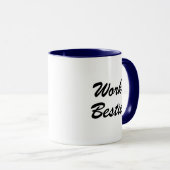 Leuke collega mok met typografie (Voorkant rechts)