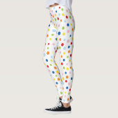Leuke confetti kleurrijke leggings (Links)