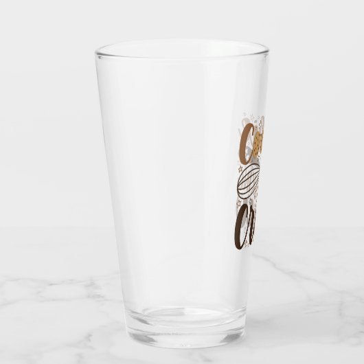 Leuke Cookie Baking Crew Design Glas (Rechts)