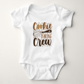 Leuke Cookie Baking Crew Design Romper (Voorkant)