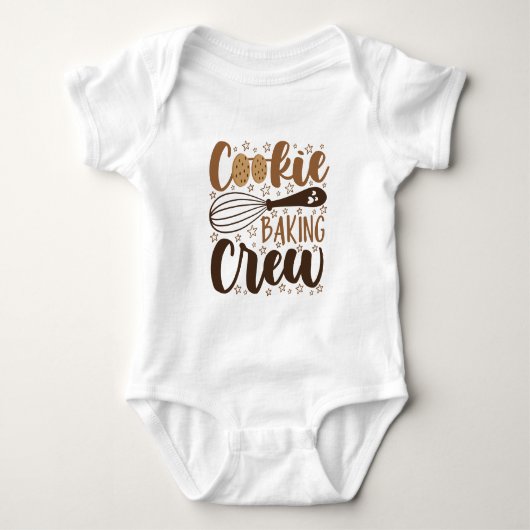 Leuke Cookie Baking Crew Design Romper (Voorkant)
