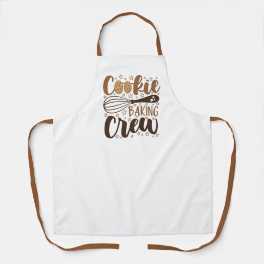 Leuke Cookie Baking Crew Design Schort (Voorkant)