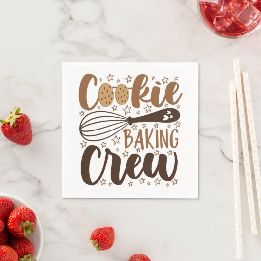 Leuke Cookie Baking Crew Design Servet (Insitu)