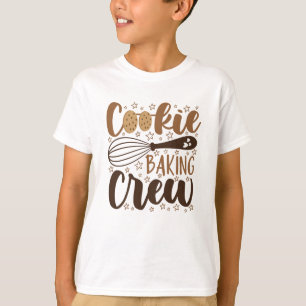 Leuke Cookie Baking Crew Design T-shirt