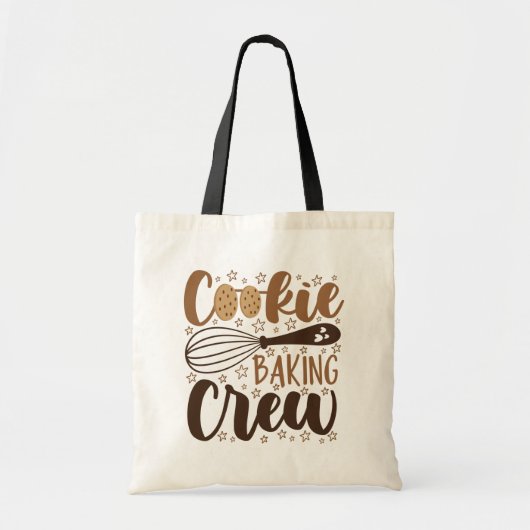Leuke Cookie Baking Crew Design Tote Bag (Voorkant)