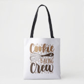 Leuke Cookie Baking Crew Design Tote Bag (Voorkant)