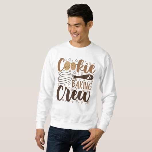 Leuke Cookie Baking Crew Design Trui (Voorkant volledig)