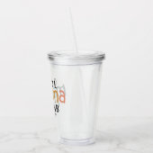 Leuke Cool Mama Club, Mam Gift Acryl Drinkbeker (Links)