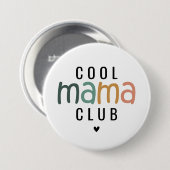 Leuke Cool Mama Club, Mam Gift Ronde Button 7,6 Cm (Voorkant /achterkant)
