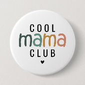 Leuke Cool Mama Club, Mam Gift Ronde Button 7,6 Cm (Voorkant)