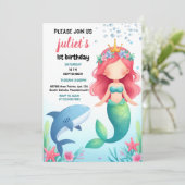 leuke coole vis zee blauwe walvishaai 1e Verjaarda Kaart (Staand voorkant)