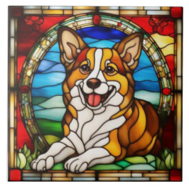 Leuke Corgi decoratieve keramische tegel Tegeltje