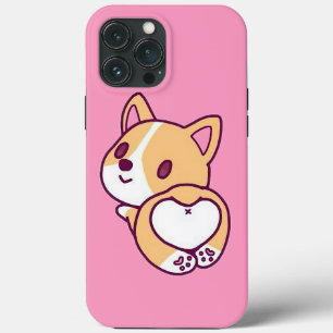 Leuke Corgi Puppy Liefde Case-Mate iPhone Case