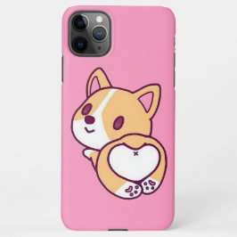 Leuke Corgi Puppy Liefde iPhone 11Pro Max Hoesje