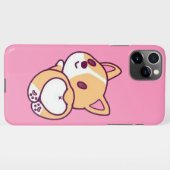 Leuke Corgi Puppy Liefde iPhone Hoesje (Achterkant horizontaal)
