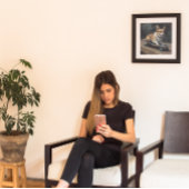 Leuke Corgi Riding Skateboard Poster