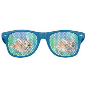 Leuke corgi zonnebril (Voorkant)