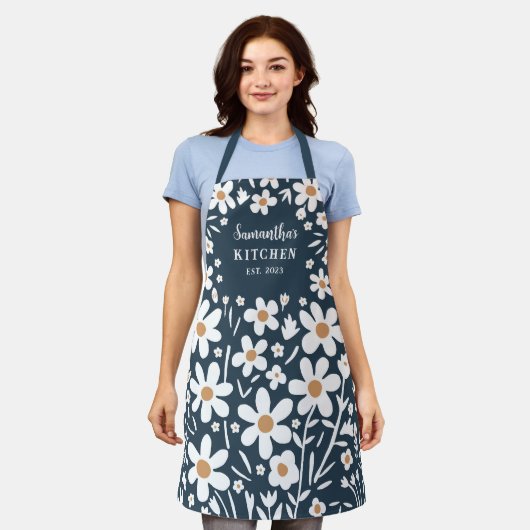 Leuke Country Garden Vrouwen Schort (Gedragen)