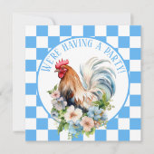 Leuke Country Rooster liefhebbers Kaart (Voorkant)