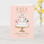 Leuke Covid Roll Met It Toilet Papier Verjaardagst Kaart (Gele Bloem)