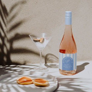 Leuke Cowgirl Bachelorette Party Favor Sparkling Wijnetiket