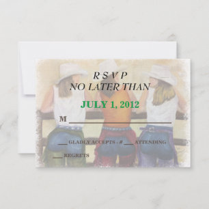 LEUKE COWGIRLS  RSVP KAARTEN KAARTJE