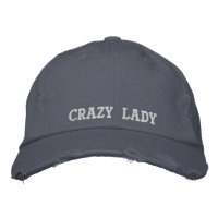 Leuke Crazy Lady Quote Rustiek Schotland Blauwe Vi