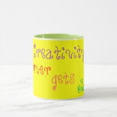 Leuke creativiteit krijgt nooit oude Mok (Midden)