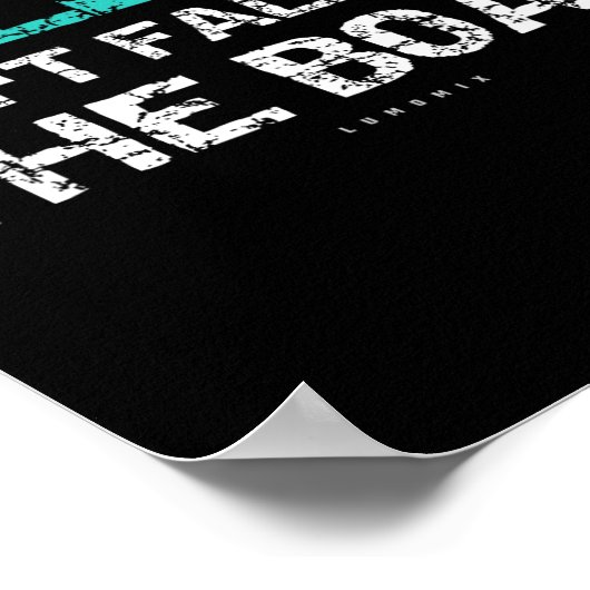 Leuke cruise - Regel #1 Herfst niet van de boot Poster (Hoek)