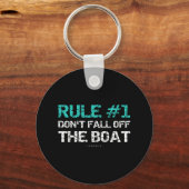 Leuke cruise - Regel #1 Herfst niet van de boot Sleutelhanger (Voorkant)