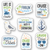 Leuke cruise Stickers (Voorkant)