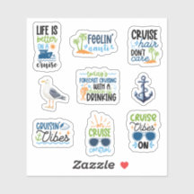 Leuke cruise Stickers