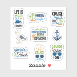 Leuke cruise Stickers