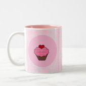 Leuke cupcake aangepaste gepersonaliseerde mokken (Links)