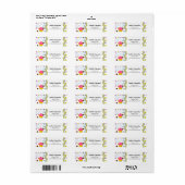 Leuke Cupcake en Bakers Pet Labels (Full Sheet)