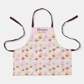 Leuke Cupcakes Kinder Schort (Voorkant)