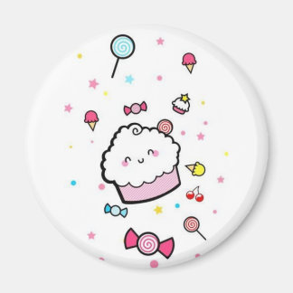 Leuke cupcakes magneet